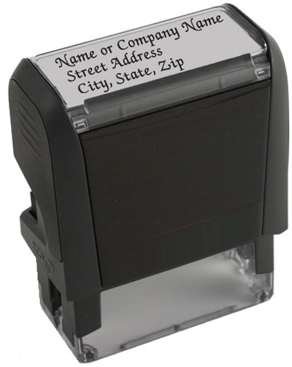 Elegance Address Stamp 1