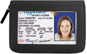 Zippered Wallet - Black