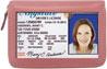 Zippered Wallet - Rose